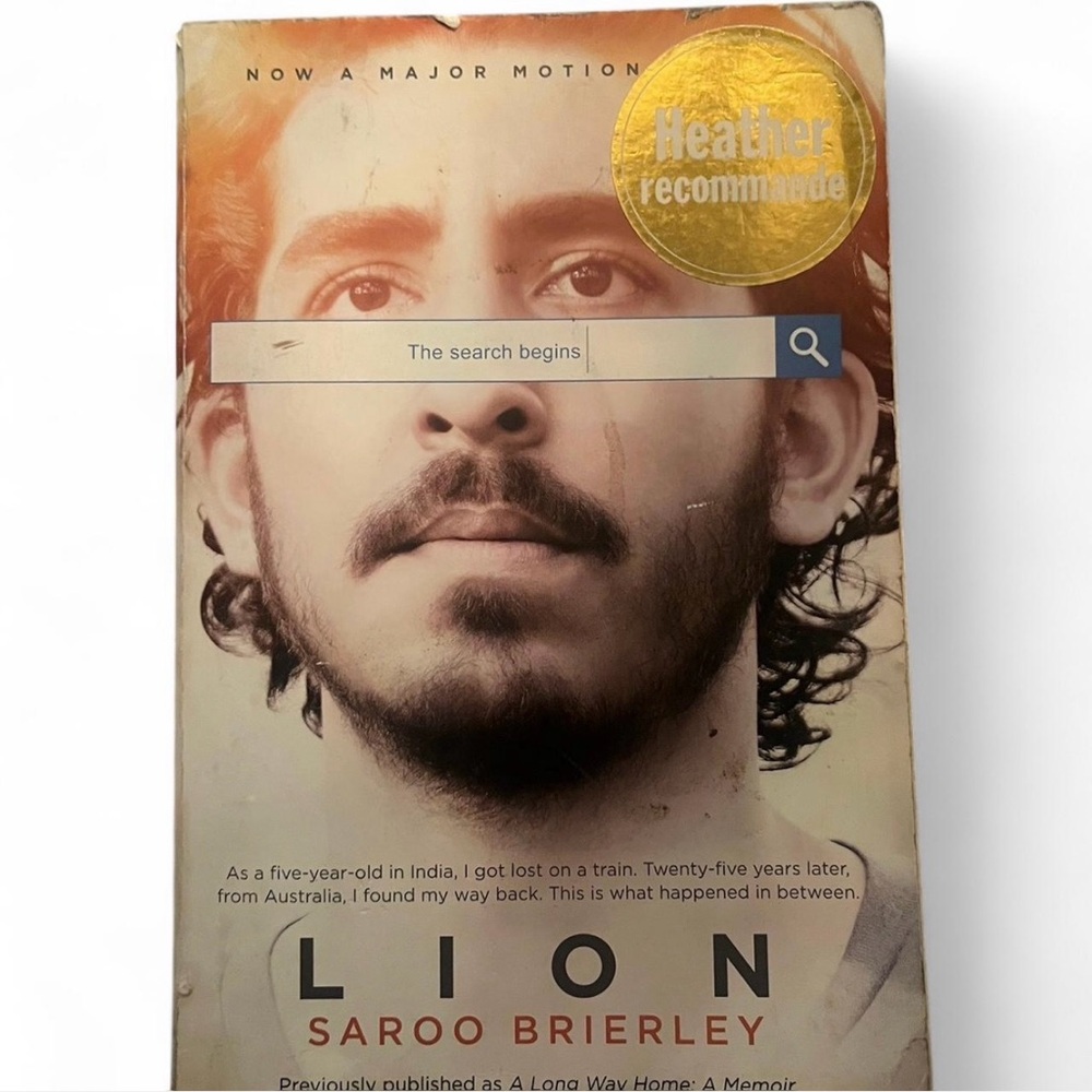 Lion by Saroo Brierley Book